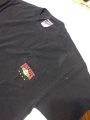 Lot Of 6 Men’s Size Large Black T-Shirts Biker Motorcycle With Damage