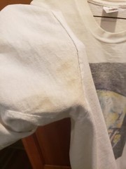 Vtg Cashing In Tapped OUT Distressed Art Alternative Grunge Band T Shirt XL