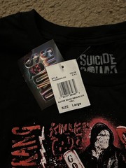 DC COMICS/WARNER BROS.: SUICIDE SQUAD T-SHIRT, size Large, NEW W/TAGS Uni-sex