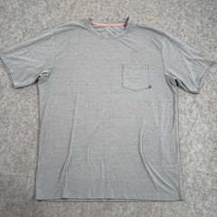 Free Fly Heather Gray Bamboo Short Sleeve Pocket Tee T-Shirt Men’s Size XL