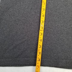 Shaka Active Men’s Dark Gray Soft Spun Cotton Crew Neck Basic T-Shirt Size XL