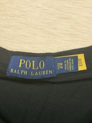 Polo Ralph Lauren Shirt Mens 2XL Big 2XB Black Spell Out Logo Tee Short Sleeve