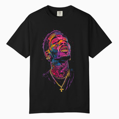 Neon Urban Hip Hop Streetwear Tee, Comfort Colors T Shirt, Unisex Streetwear Tee
