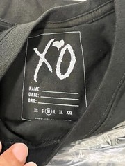 XO THE WEEKND 2017 WITH ASSOCIATION WITH XO RELEASE 003 LONG SLEEVES T SHIRT