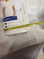 Gildan Softstyle Men’s Classic Fit Crew T-Shirts 6-Pack White Size M Moisture W…