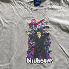 BIRDHOUSE XL VINTAGE BRIAN SUMMNER BRUCE LEE T-SHIRT