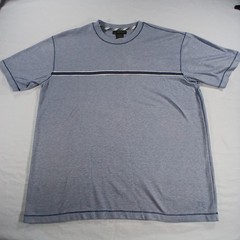 Method Blue T-Shirt Men’s M Crew Neck Short Sleeve Poly Cotton Blend