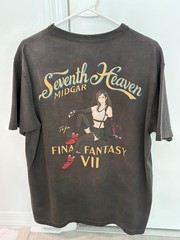 AVIREX x FINAL FANTASY VII REMAKE TIFA SEVENTH HEAVEN T-SHIRT L NWT Authentic