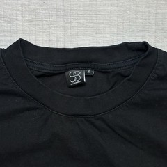 SleeperBuild Heavy Oversized Minimalist Tee Black Size Small Men’s Gym Workout