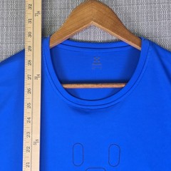 Haglofs Glee Hiking T-Shirt Men XL Blue Short Sleeve Outdoor Base Layer Stretch