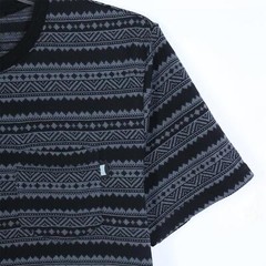 Men’s Casual Stripe Cotton Top Breathable Crew Neck T-Shirt Short Sleeve Tee