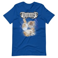 Custom Pet Portrait Comfort Tee Personalized Dog Cat Photo Shirt Gift