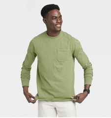 Wholesale T-Shirt Lot Long Sleeve Goodfellow & Co Size Large Lot Of 12