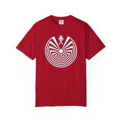 Man In The Maze T-Shirt | I’itoi Native American Symbol Comfort Colors Tee