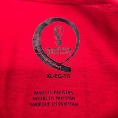 FIFA World Cup Qatar 2022 Mens XL T-Shirt Red Portugal Flag Soccer Outerstuff