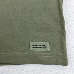Life Is Good Crusher Log On Camp Fire Shirt Men Large Green Cotton Camping NEW