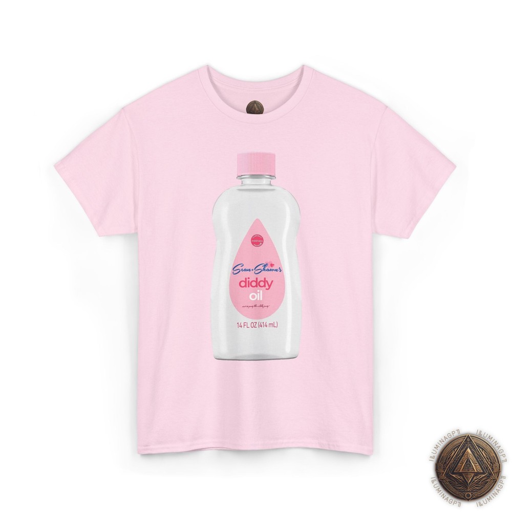 Diddy Oil T-Shirt for Men & Women, Funny Puff Daddy Tee, Baby Oil Gift Shirt