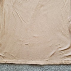 David Bowie Shirt Mens Small Tan Pink Pop Rock Band Music Concert Lets Dance