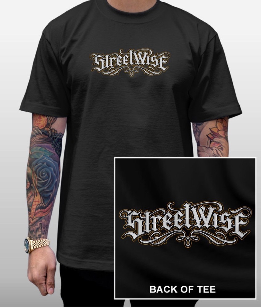 Streetwise The Wise Graphic T-Shirt Black M-L-XL-2XL-3XL-4XL-5XL