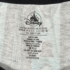 Disney The Haunted Mansion Glow in The Dark Pocket T-Shirt XL Blue Black AOP