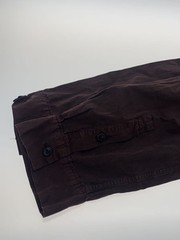 CASEY CASEY Pullover Long Sleeve Shirt L Cotton Bordeaux 19HH100