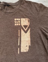 Destiny Video Game Promo Shirt Mens 2XL Bungie Earth Brown Tee Short Sleeve