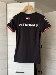Mercedes AMG Petronas F1 Official Team T-Shirt Tee Black Men’s Size S – EUC