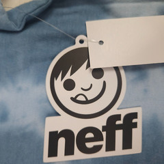 Neff Speedy Blue Clouds Tie Dye Short Sleeve T-Shirt Men’s Size S, M, L, XL