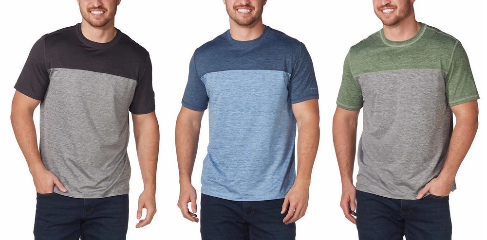 G.H. Bass & Co. Men’s Crew Neck Short Sleeve T-Shirt