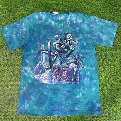 Vintage 90s Disney Blizzard Beach Mickey Inc Tag Size Large Made In USA Rare