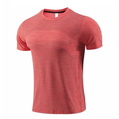 Mens Short Sleeve Sport t Shirt Quick Dry Running Compression T-shirt Breathable