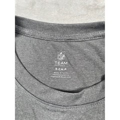 NFL Team Apparel Green Bay Packers Gray Performance T-Shirt Mens Small Combine