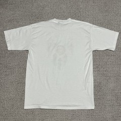 VTG Cal Cru Single Stitch White T Shirt Eagle Grunge Design 80s 90s