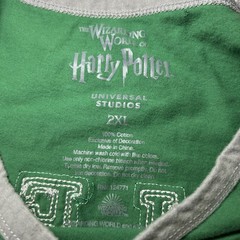 Harry Potter Slytherin Draco Malfoy 07 Shirt Adult XXL **Fits Like Large** Green