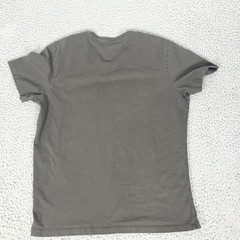 Line Of Trade Shirt Mens Large Gray Pocket Crewneck Cotton Casual Basic Tee