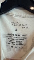 🌟 Grupo Frontera Jugando A Que No Pasa Nada Tour 2024 ORIG MERCH Tshirt S