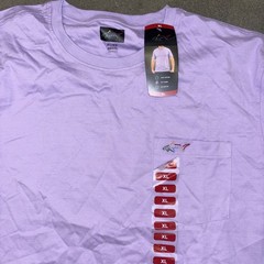 NWT Men’s Purple GREG NORMAN Pocket Tee Size XL