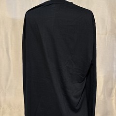 Mossy Oak Men’s 2XL Long Sleeve Black T-Shirt With Camouflage Logo