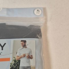 Jockey Generation 3Pk Undershirt Men XL Black 100% Cotton Crew Neck Short Sleeve