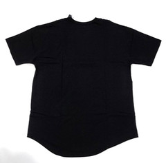 New Sean John Men’s 2XL Black Graphic Positive Vibes Only Curved Hem T-Shirt