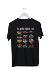 NEW Filipino Food 101 Popular Pinoy Food Funny T-Shirt Mens S M L XL 2 3 4 XL