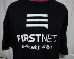 ATT AT&T FirstNet 2XL work uniform shirt