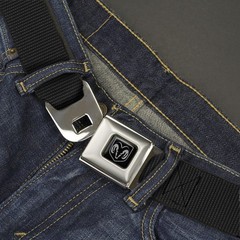 mens Seatbelt Belt, Multicolor, 1.5 Wide – 32-52 Inches in Length US