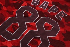 A BATHNIG APE Men’s COLOR CAMO WARM UP SS SHIRT 1M30132314 bz
