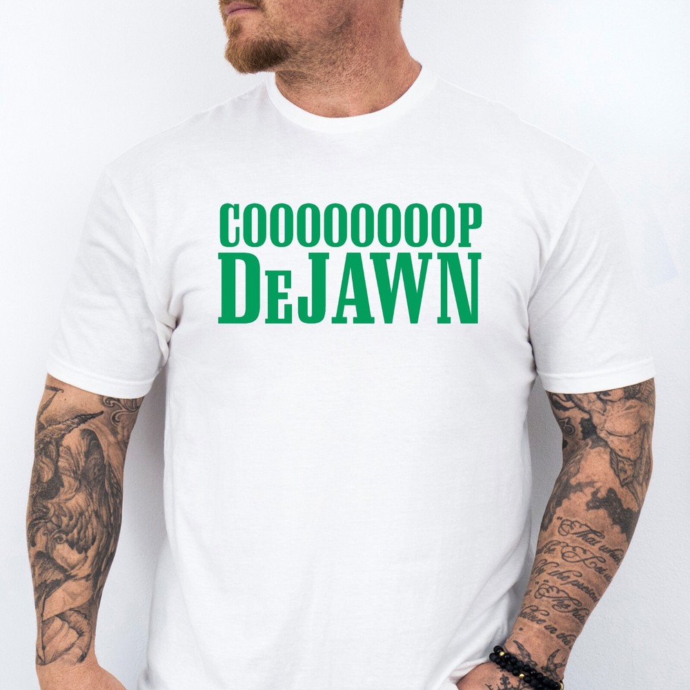 COOP DeJAWN | Philadelphia Football themed Soft Ring Spun Cotton T-Shirt