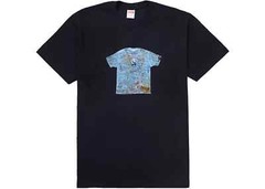 Supreme 30th Anniversary First Tee (SS24) Navy Brand New 100% Authentic Size XL