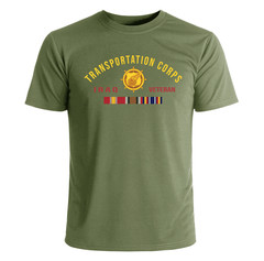US Army Transportation Corps Iraq Veteran T-Shirt Officially Licensed