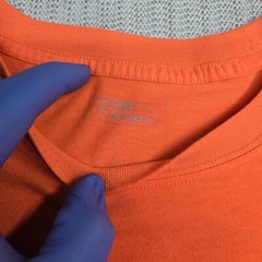 Dickies Shirt Mens Large Tall LTL Orange Painter Long Sleeve Pocket Work T-Shirt