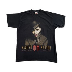 2003 Marilyn Manson Golden Age Of The Grotesque Tour Vintage T-Shirt | Size M
