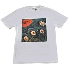 The Beatles – Rubber Soul Album Cover – White T-shirt